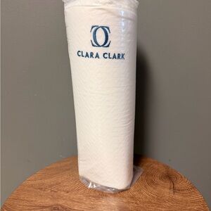 Clara Clark White Pillow Topper